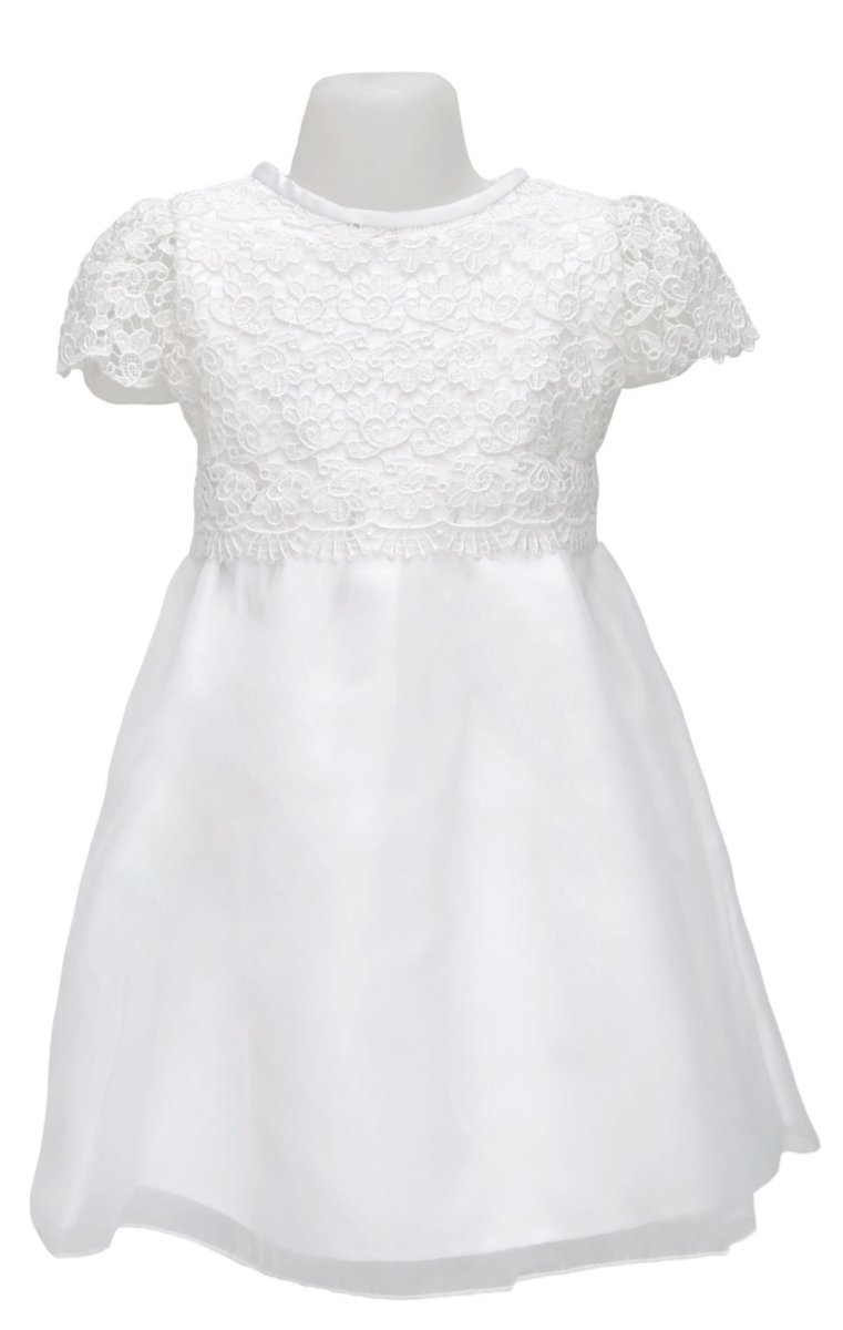 Vestido  de Bautismo  Guipur