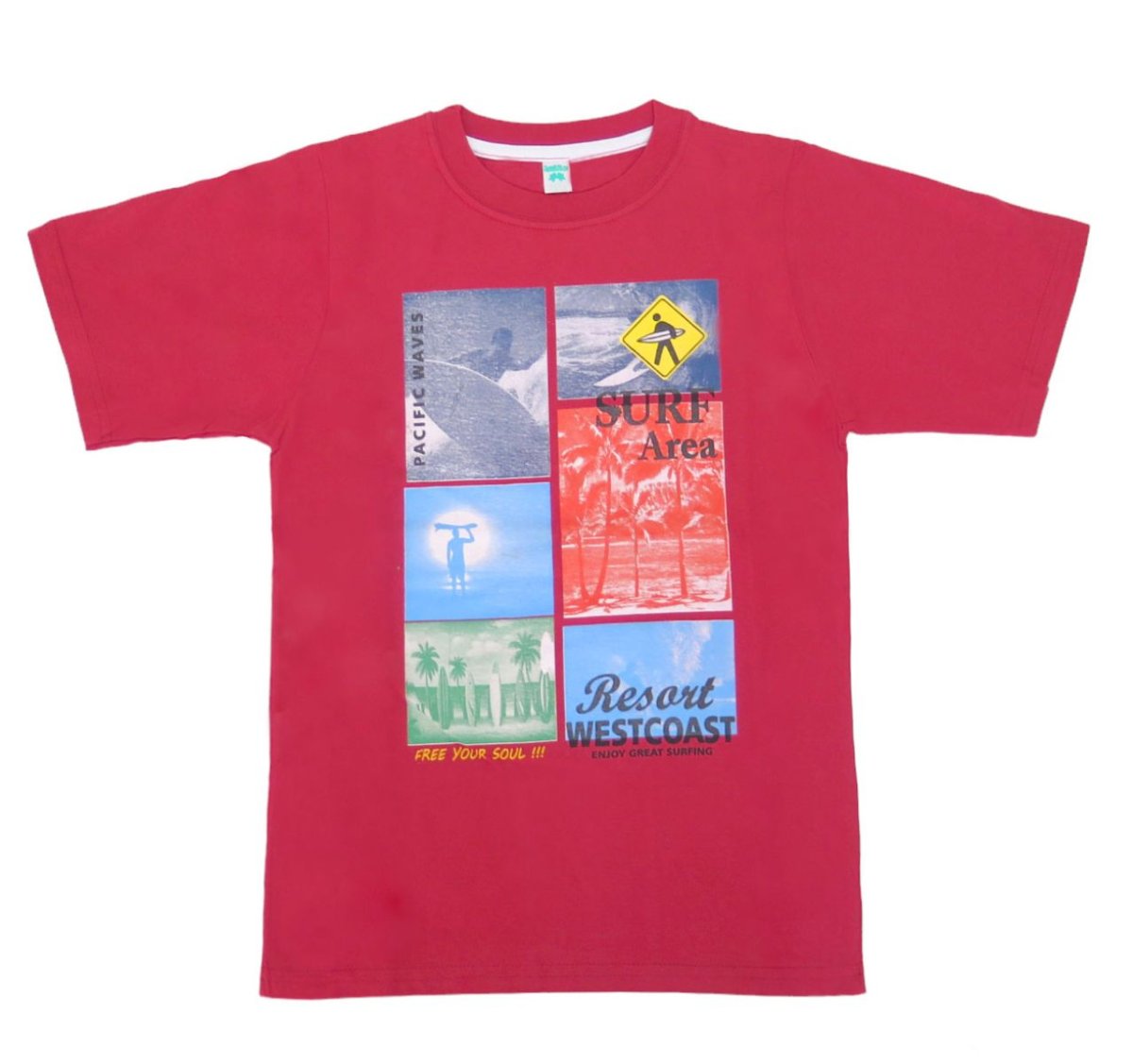 Remera Varón Con Estampado M/C