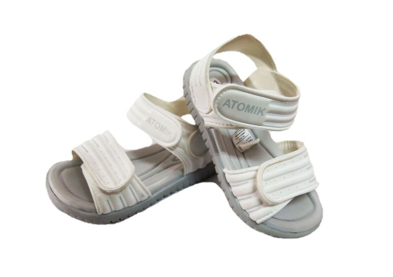 Sandalia de Goma Doble Velcro