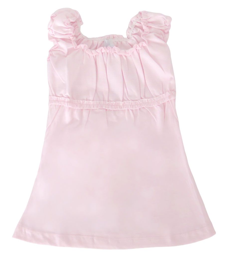 Remera Musculosa Fruncida y con Volados