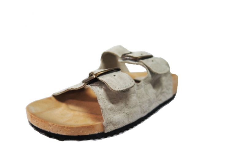 Sandalia Chinela birk dos hebillas