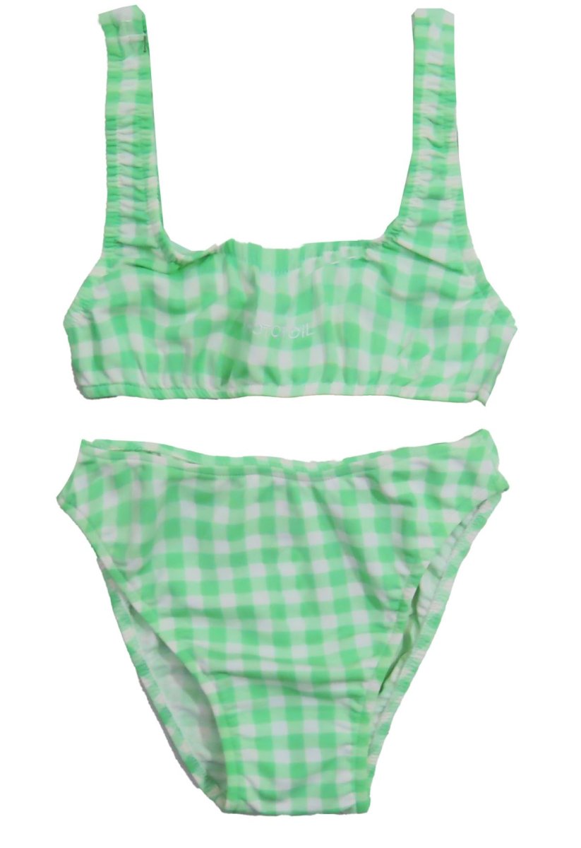 Malla 2 Piezas Estampado Cuadrille