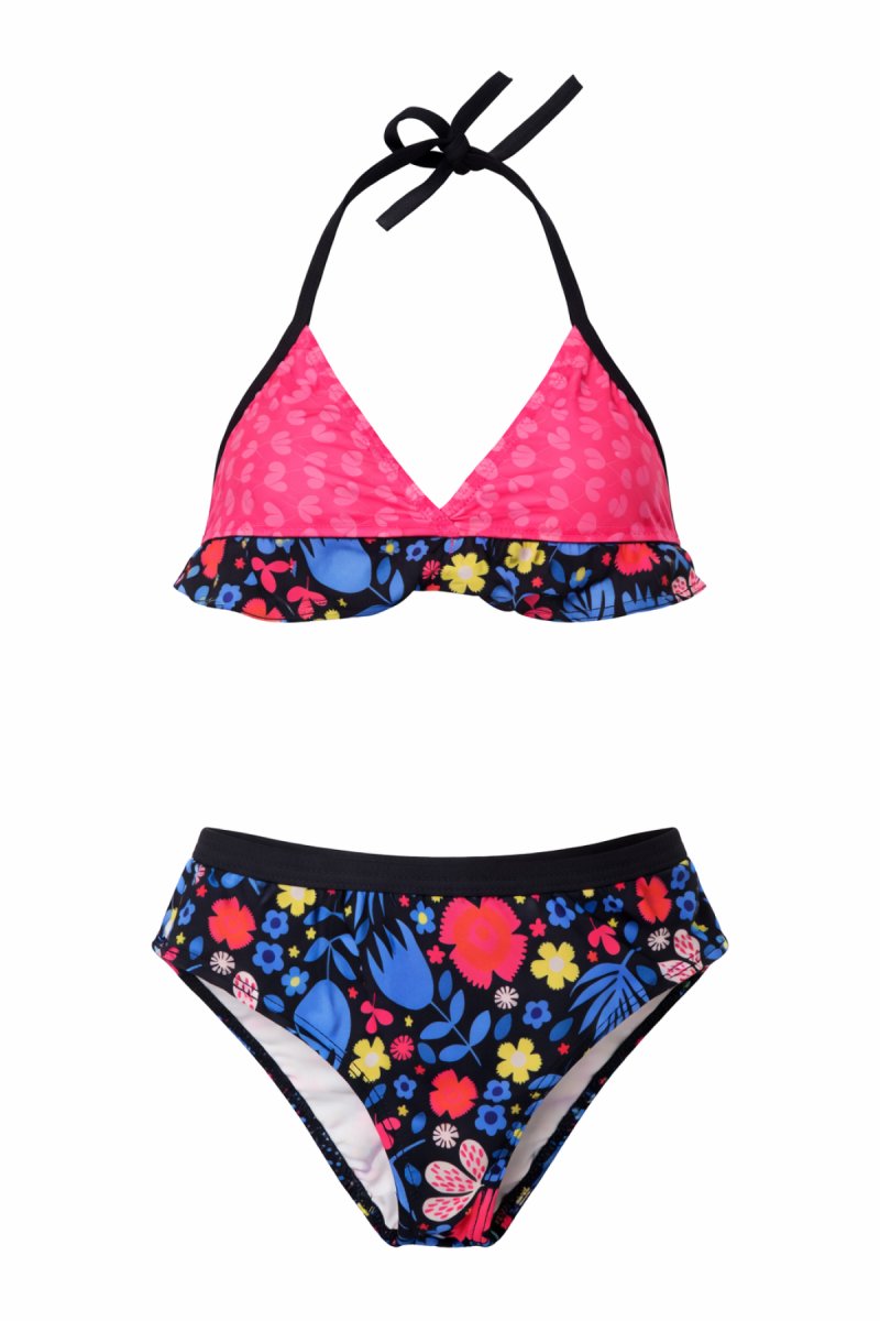 Malla de Baño 2 Piezas Estampada Con Flores