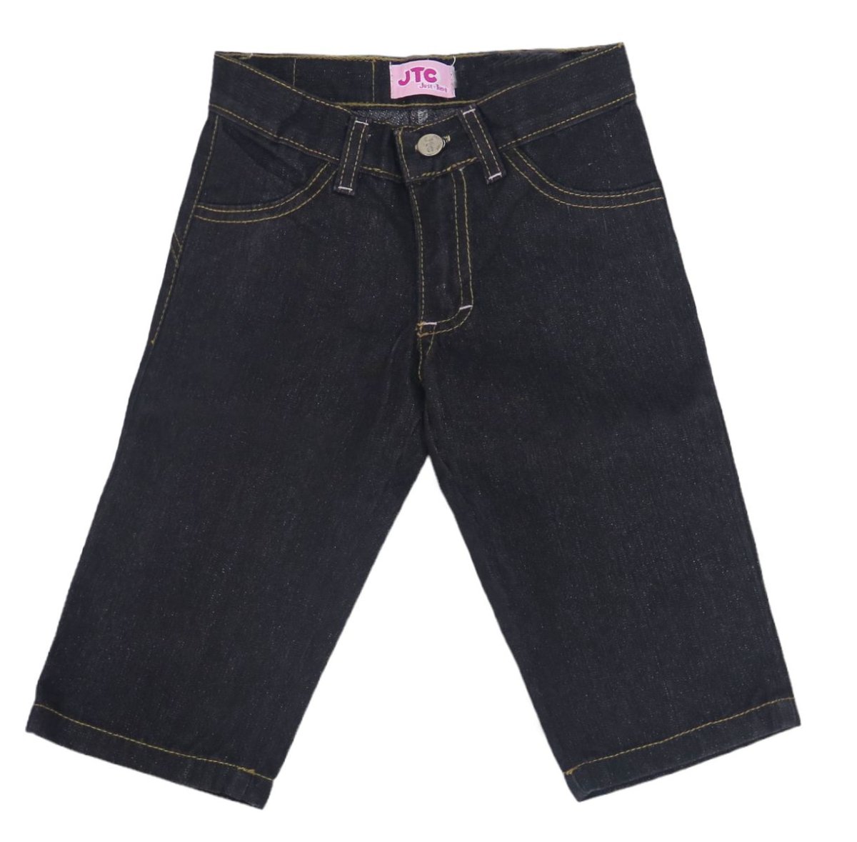 Pescadora de Jean con Glitter y Moño en el Bolsillo