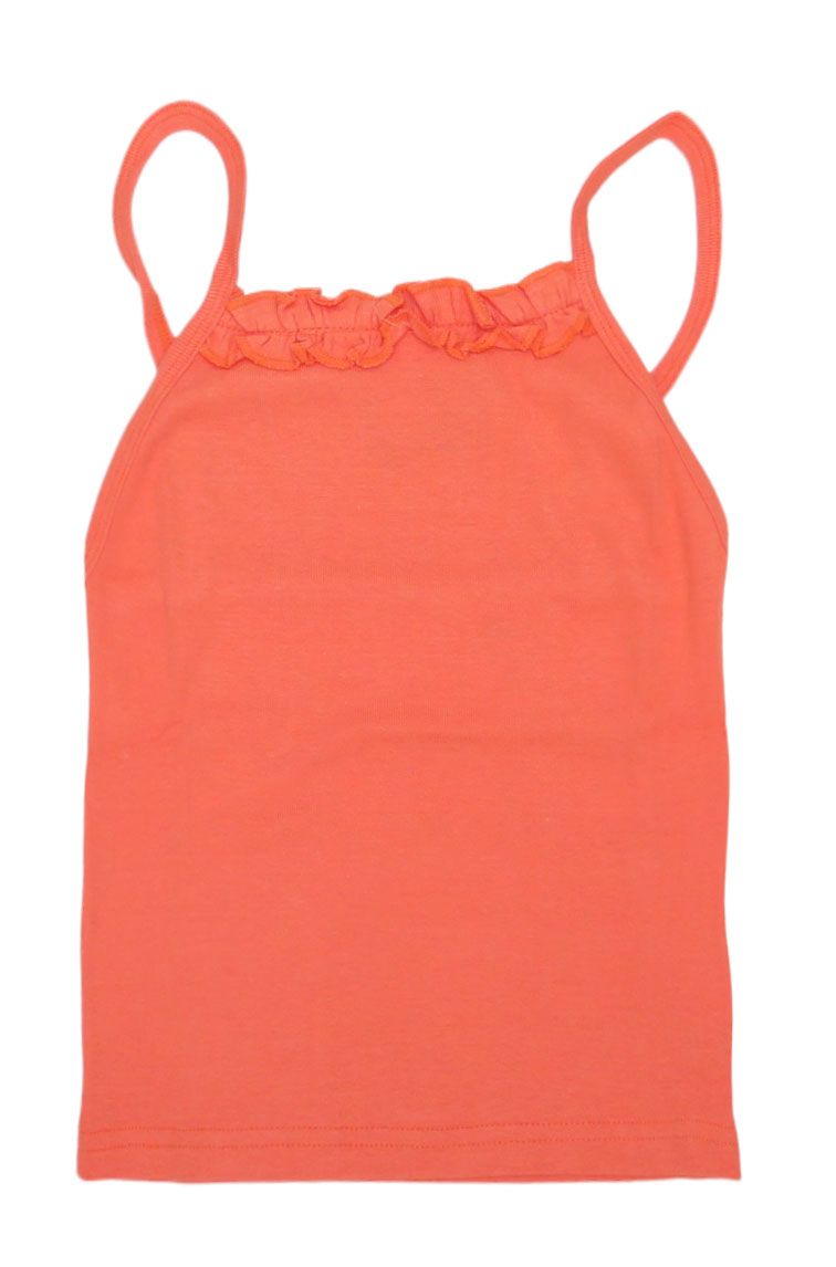 Remera Musculosa con Breteles y Volado