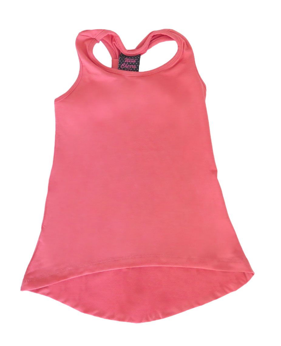 Remera Musculosa Larga Lisa