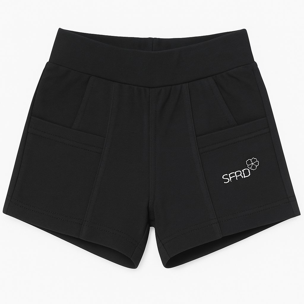 Short Algodon Rustico Bordado