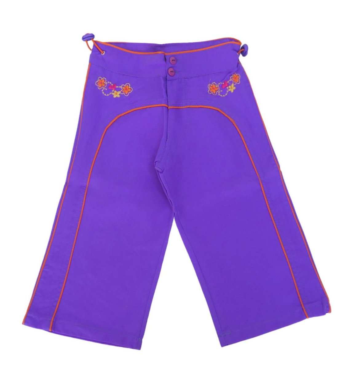 Pescadora de Microfibra con Flores y Corazones Bordados