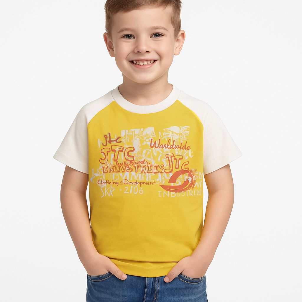 Remera Manga Corta Estampado Worlwide Industries