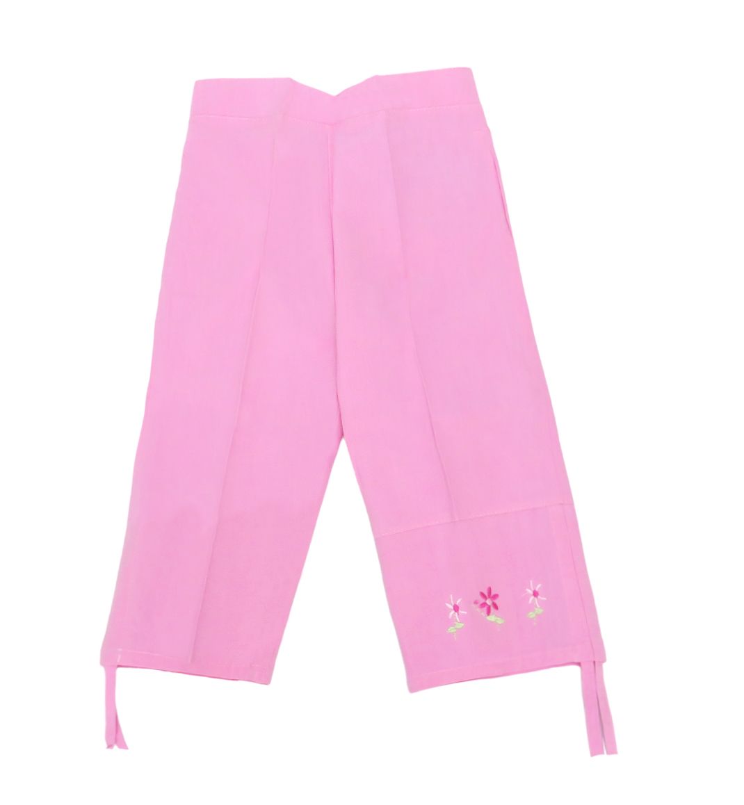 Pescadora de Tela con Flores Bordadas