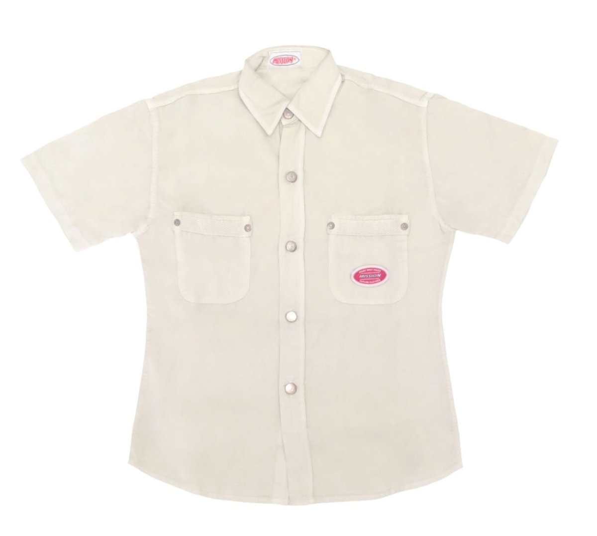 Camisa Manga Corta con Bolsillos Liso