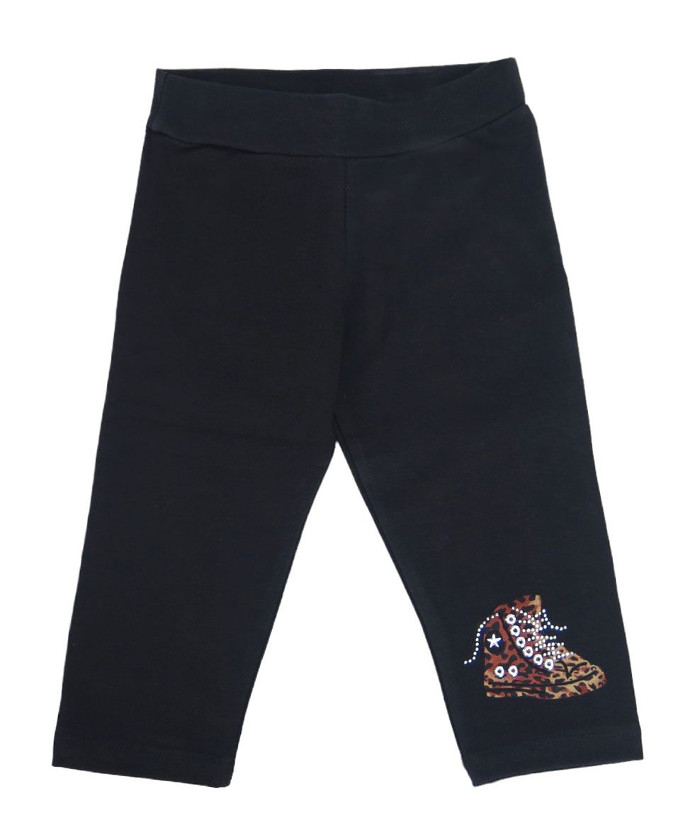 Pescadora de Lycra con Tachas y Brillos zapato