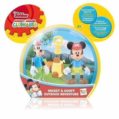 Mickey y Goofy - muñecos articulados Outdoor Adventure - Roadster Racers