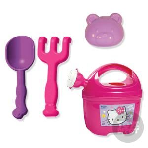 Kitty - Regadera + Palita + Rastrillo + Molde