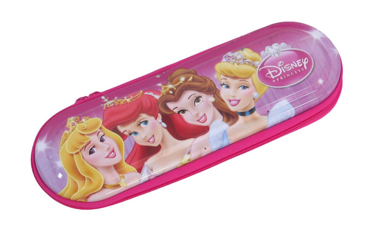 Cartuchera Rigida de un cierre - Princesas