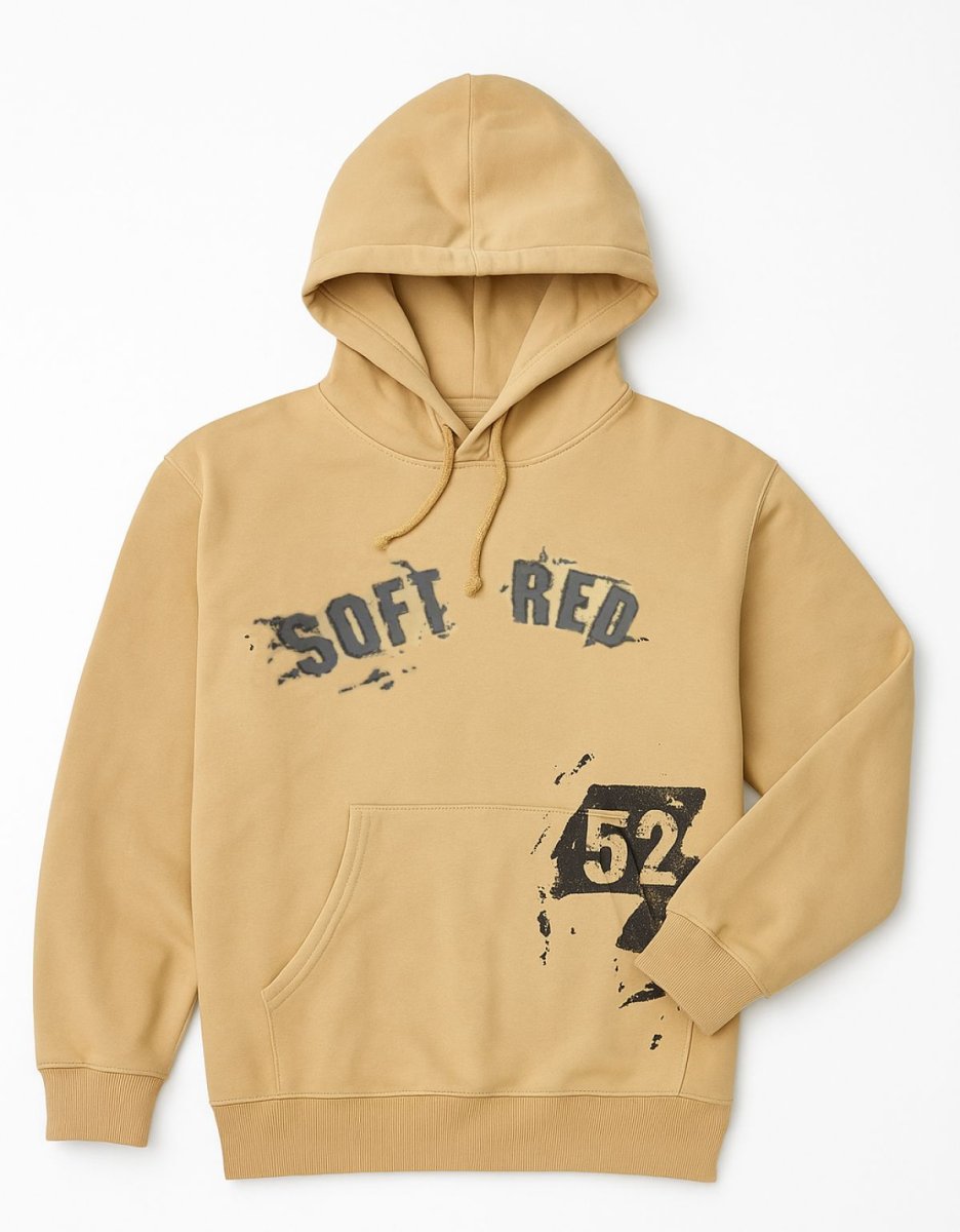 Buzo de Algodon Frizado Estampado Letras