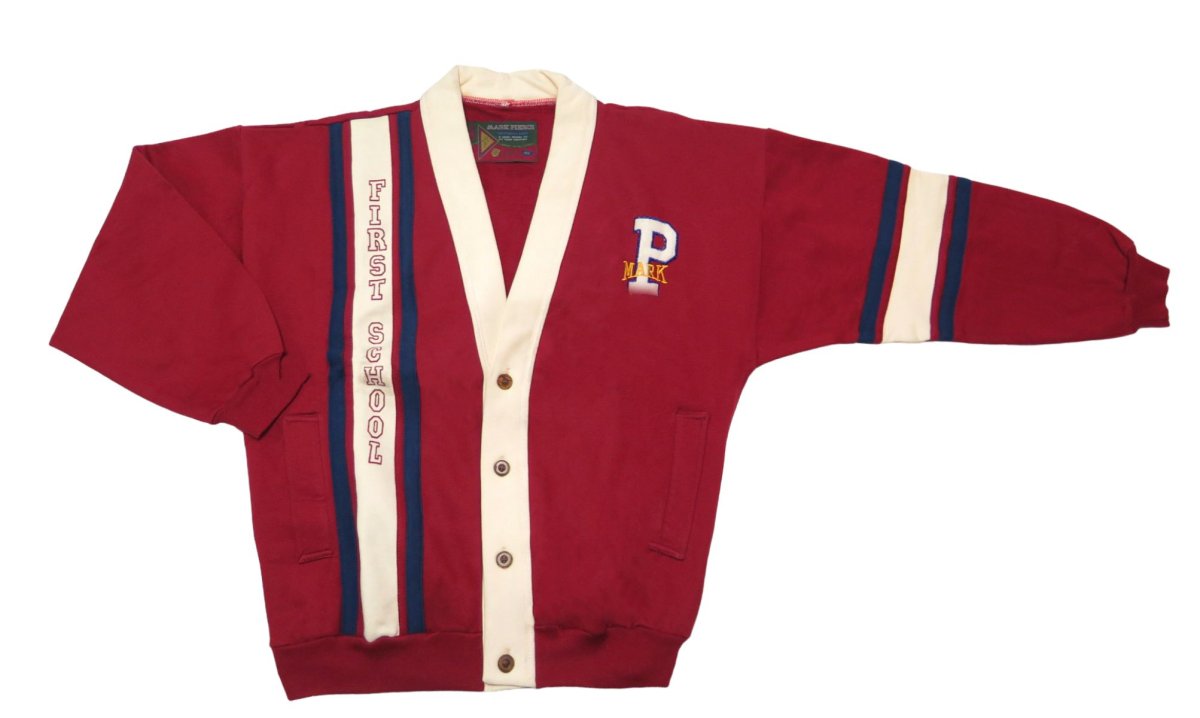 Cardigan de Algodon Frizado Estampado First School