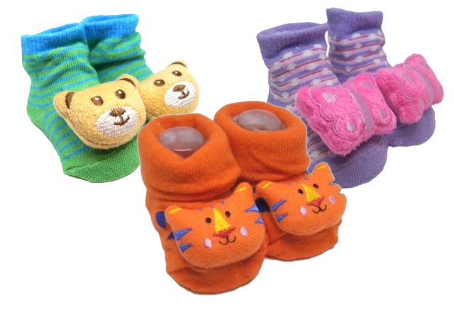 MEDIAS CON APLIQUE SONAJERO - Modelos Surtidos Nene