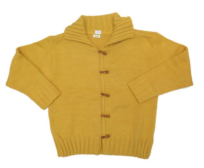 Saquito Tejido con Botones de Madera