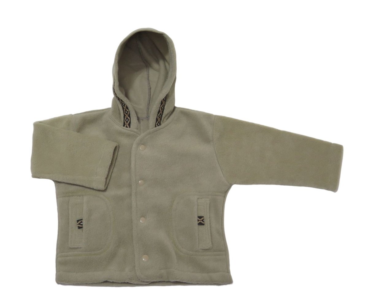 Campera de Polar con Capucha