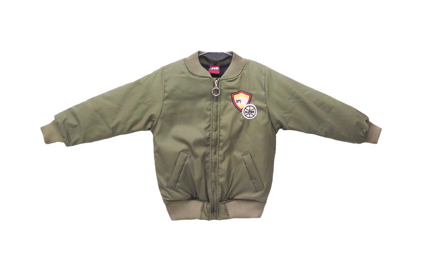 Campera Varon Lisa con  Polar