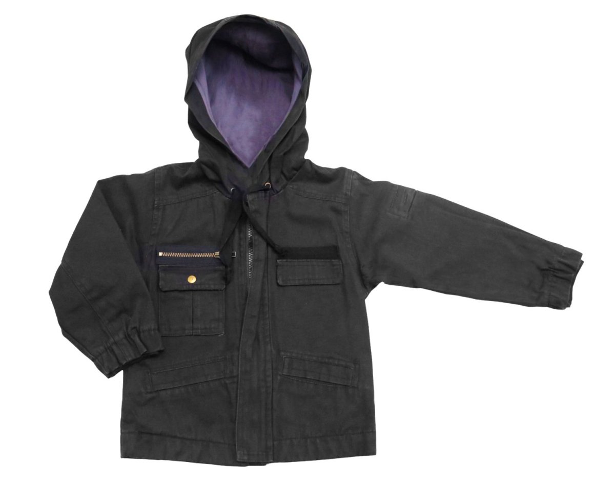 Campera Abrigo con Capucha - Interior Algodon