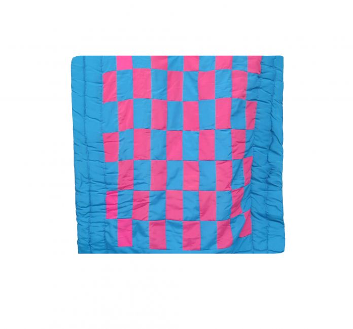 Acolchado de Cuna Funcional Diseño de Cuadros