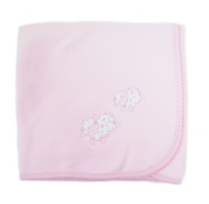 Manta Polar Con Bordado