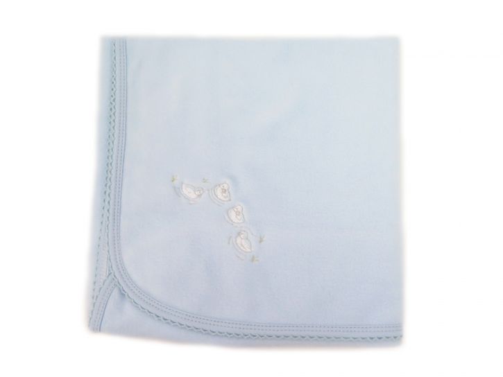 Manta Polar Con Bordado