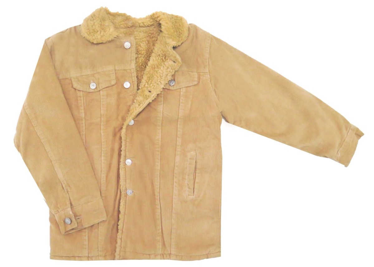 Campera de Corderoy con Cordero Interno