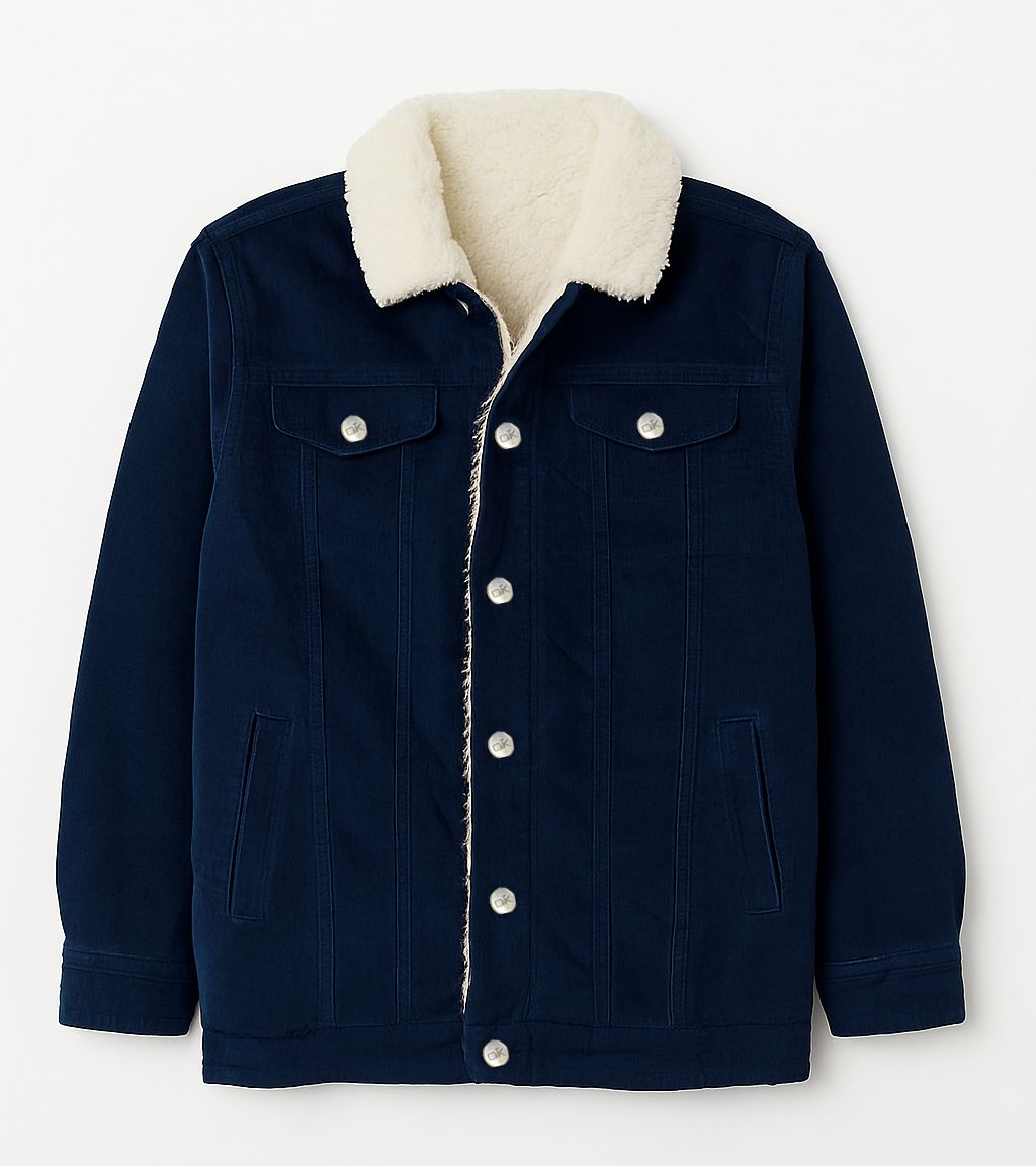 Campera de Corderoy con Cordero Interno