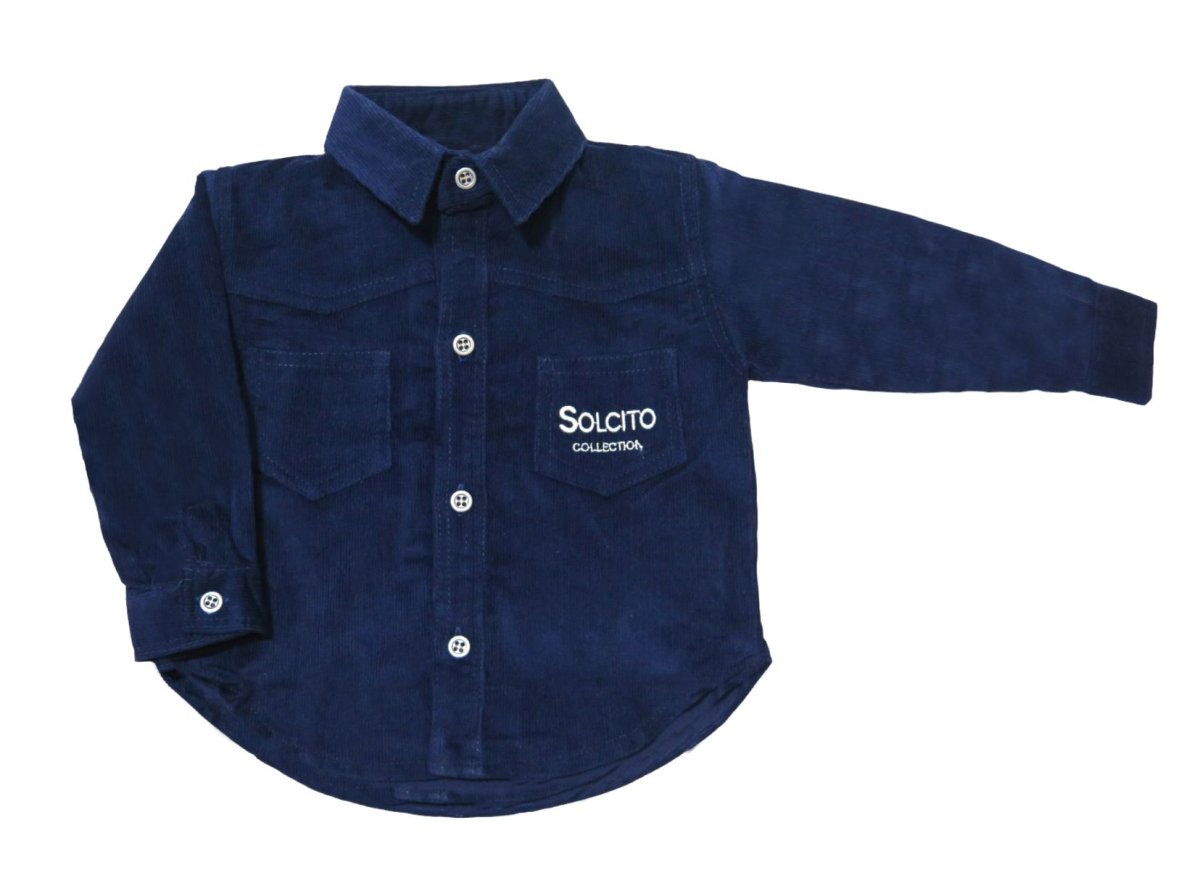 Camisa Manga Larga de Corderoy