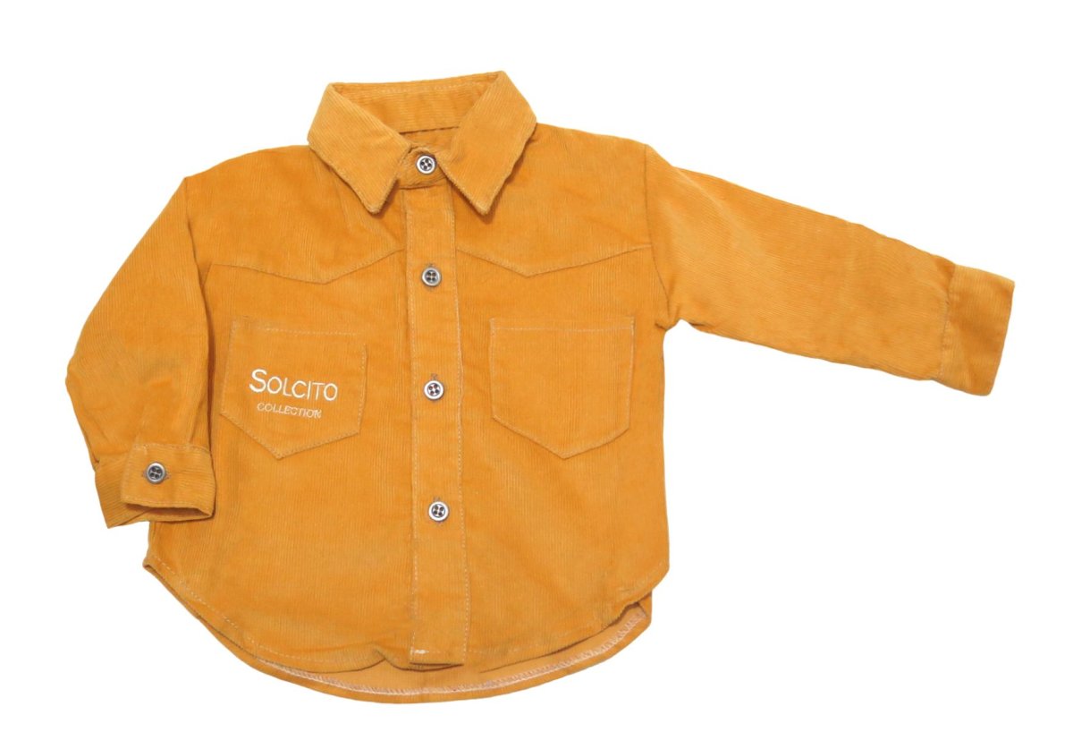 Camisa Manga Larga de Corderoy