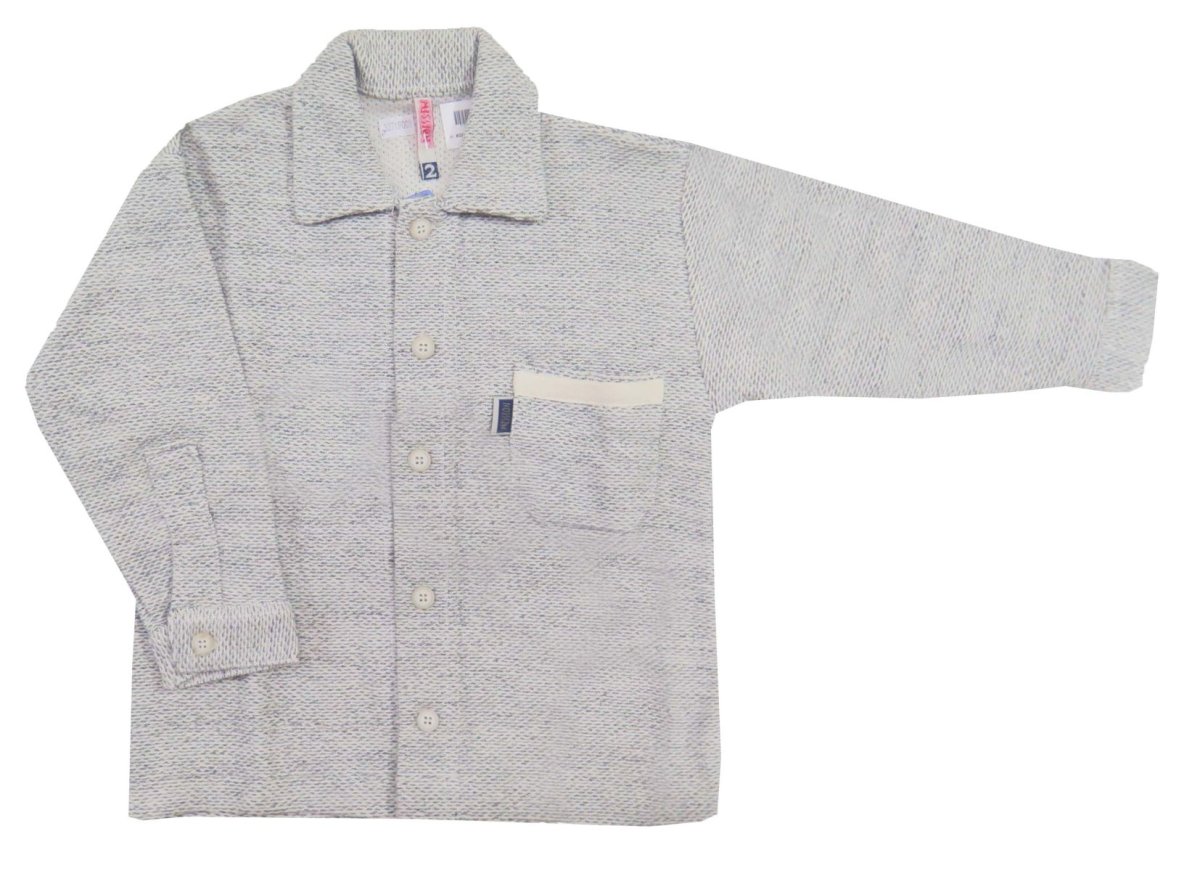 Camisaco Jaspeado con Bolsillo