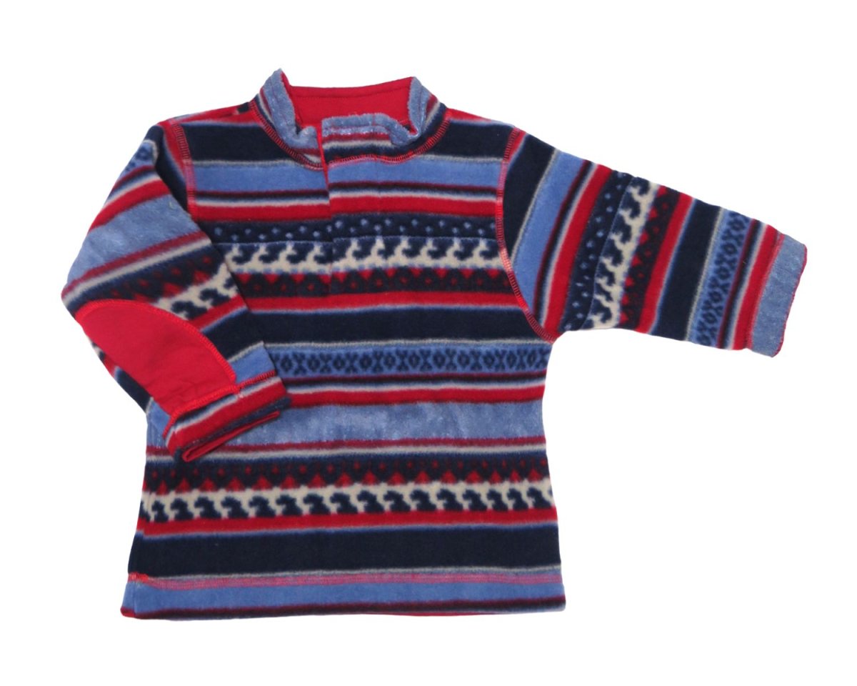 Buzo de Polar con Cierre y Velcro Estampado