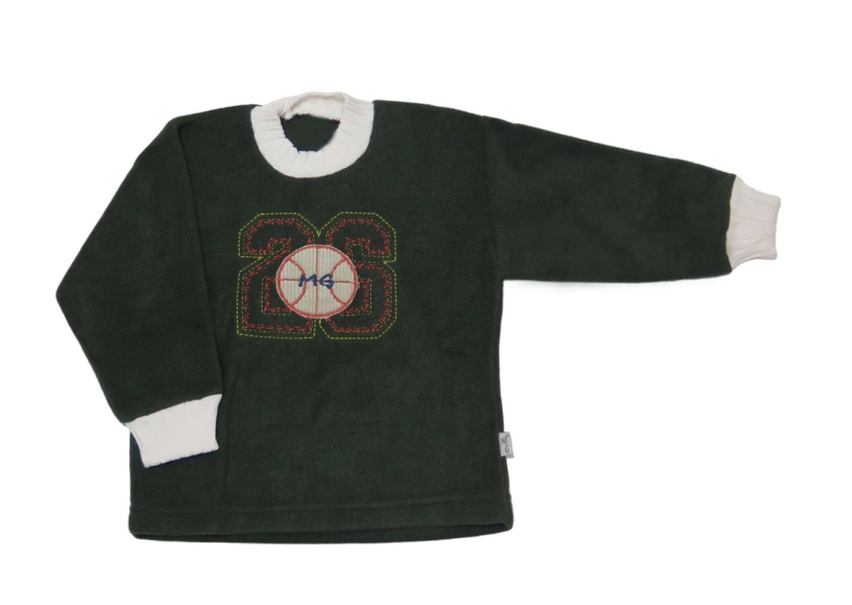 Buzo Polar Bordado 12 y Pelota