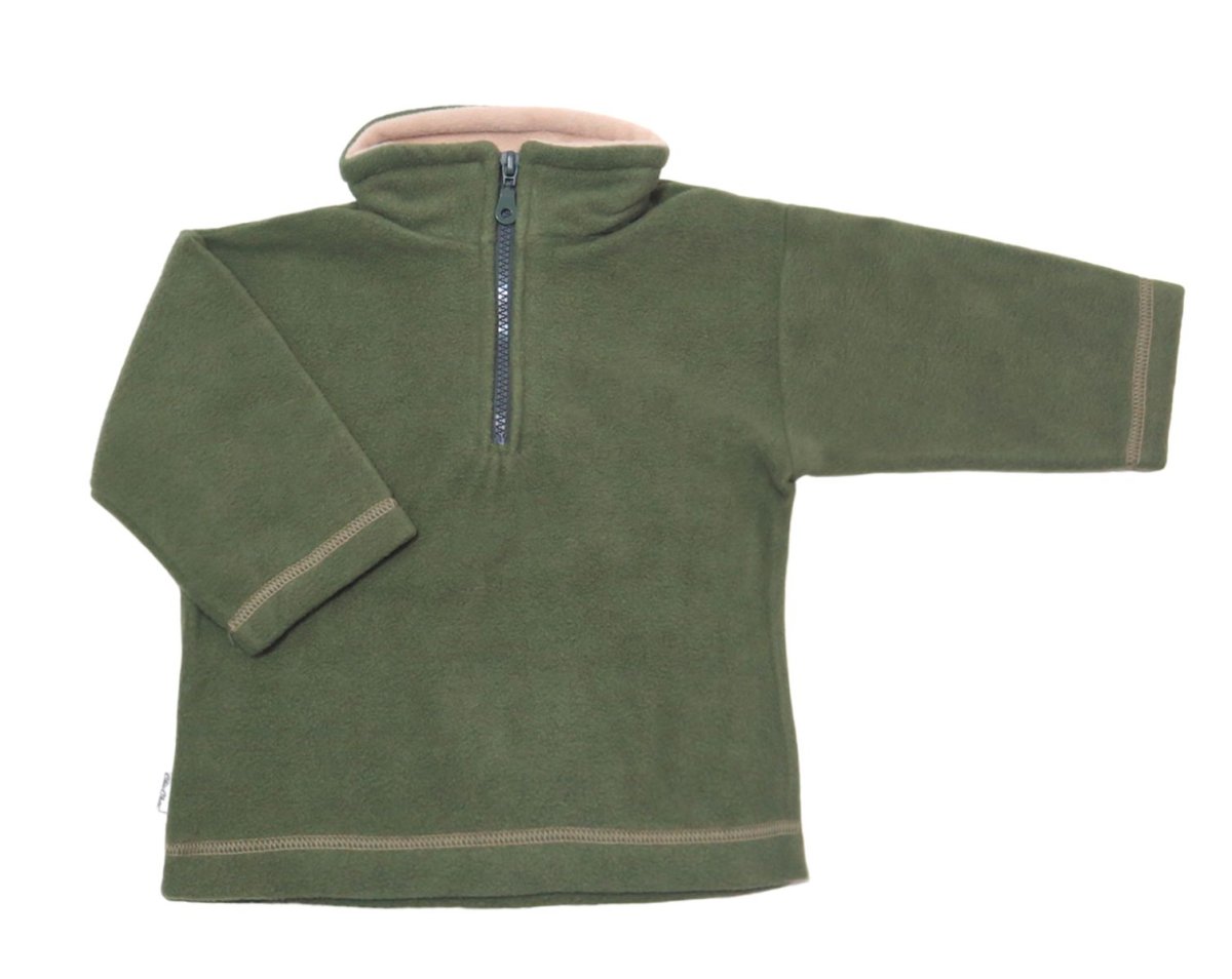 Buzo Polar Liso con Cierre