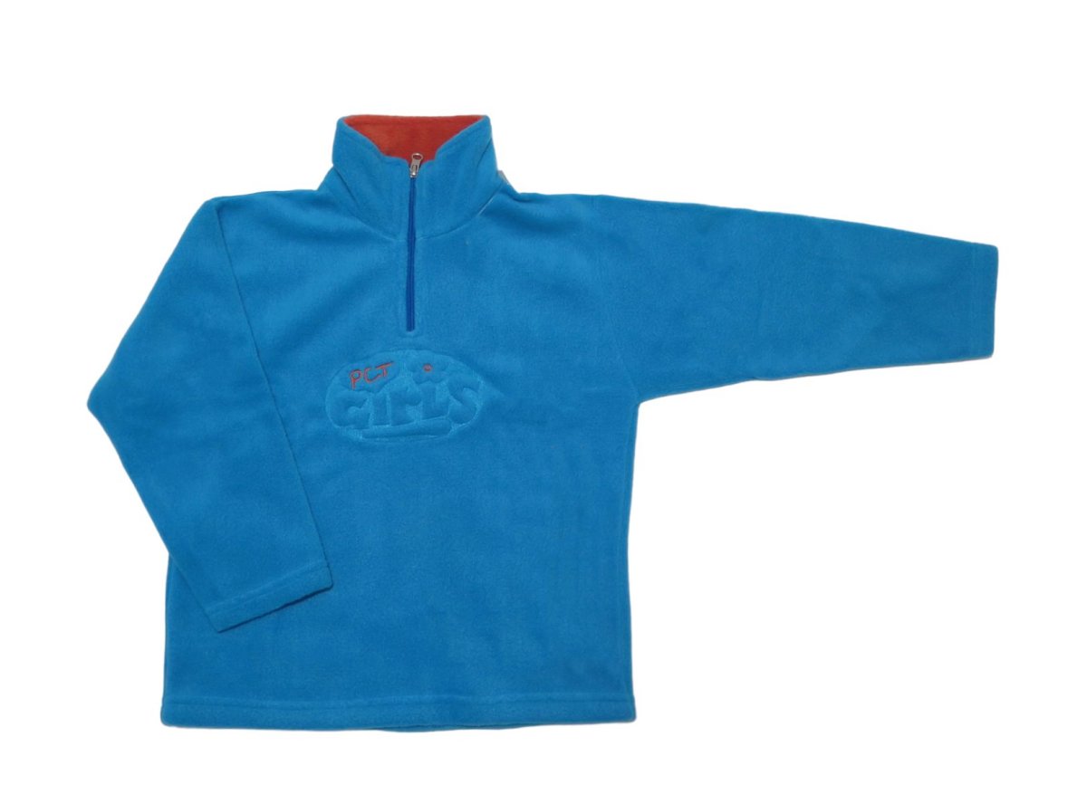 Buzo Polar con Cierre Bordado Girls Flor