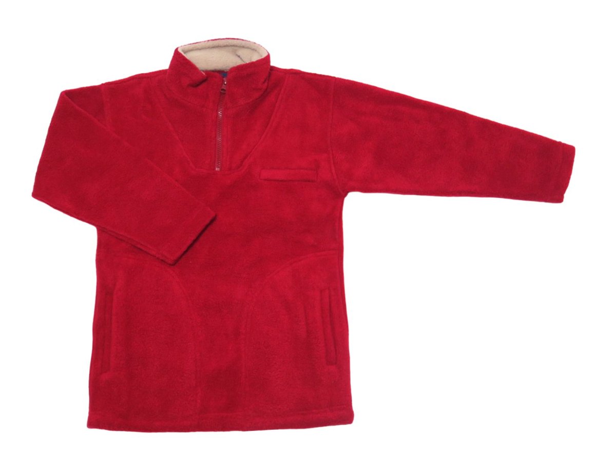 Buzo Polar Liso con Cierre