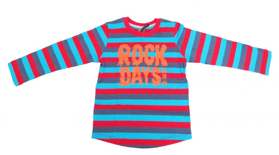 Remera Manga Larga Estampado Varon