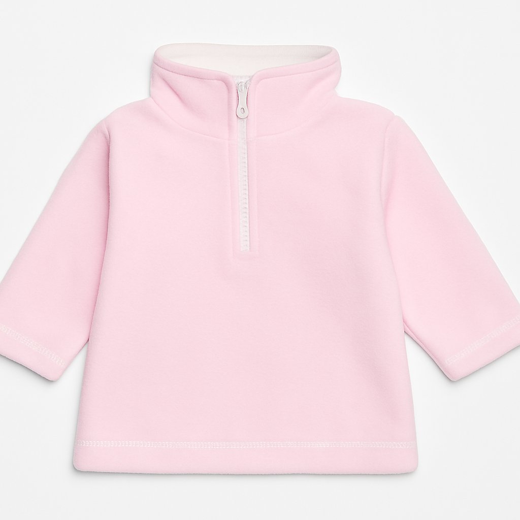 Buzo Polar Liso con Cierre