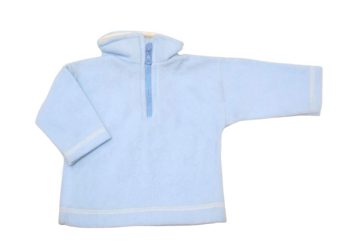 Buzo Polar Liso con Cierre