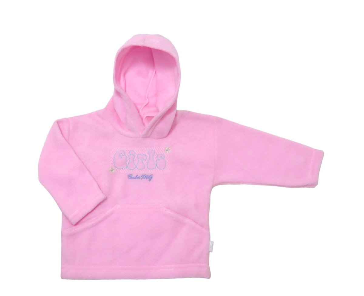 Buzo Polar con Capucha Bordado Girls