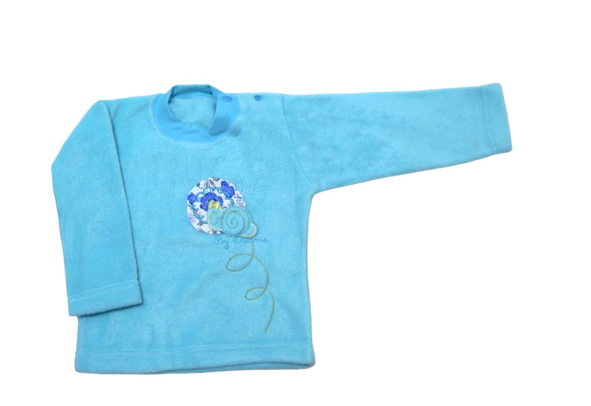 Buzo Polar Aplique Caracol