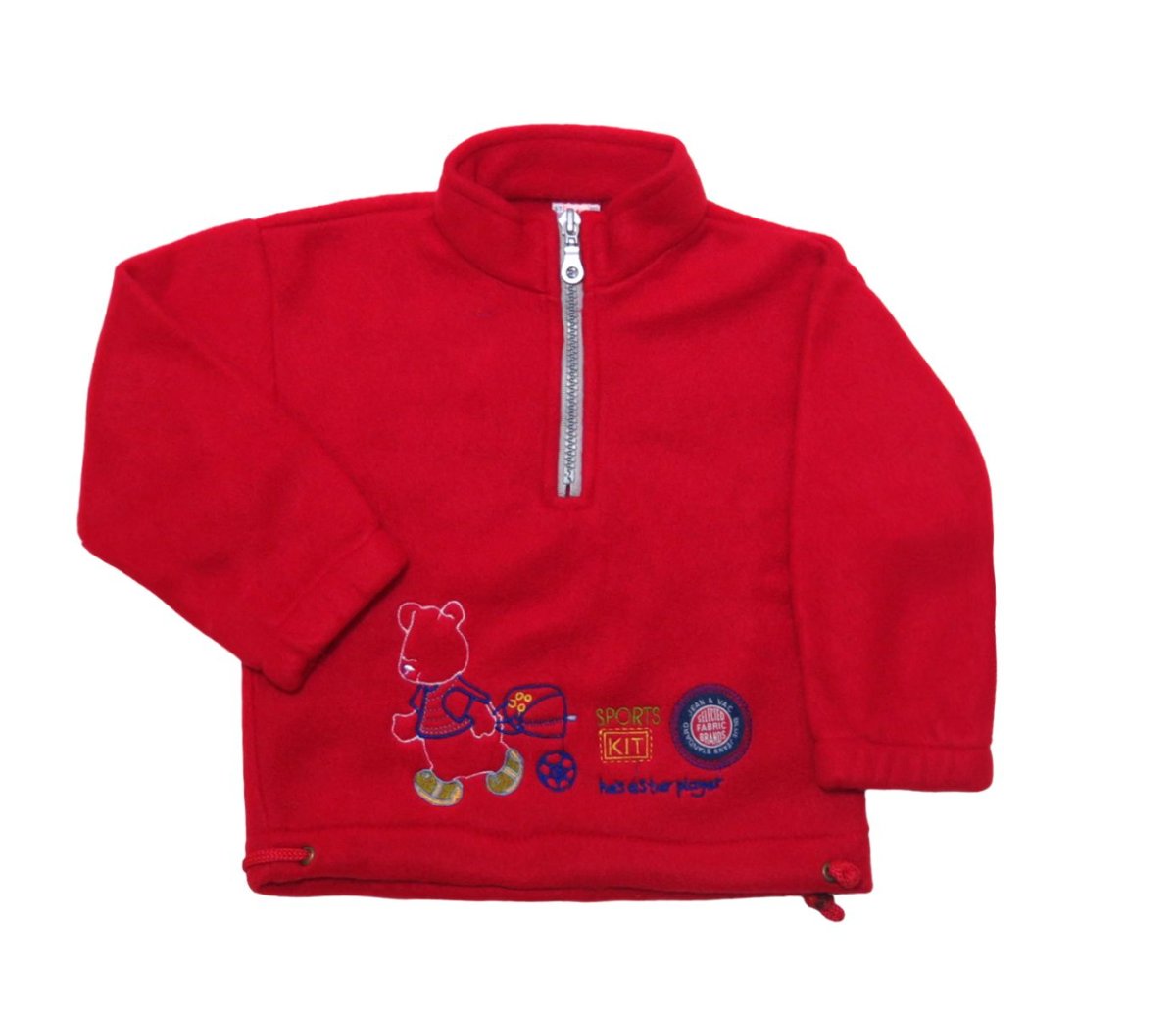 Buzo Polar Liso con Cierre