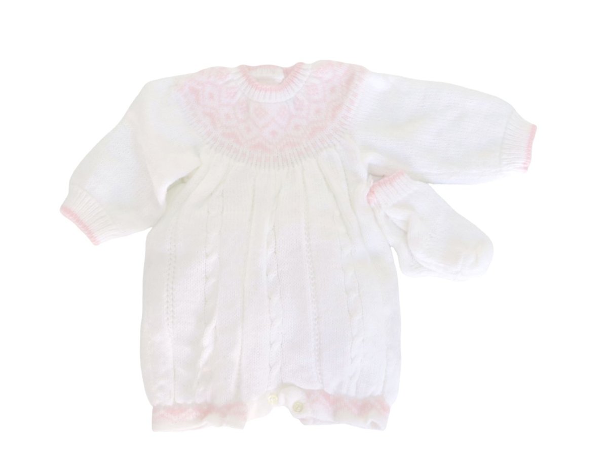 Enterito sin Pie Tejido con Botitas