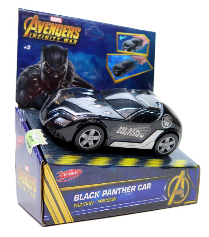 Auto a Fricción Avengers Pantera Negra