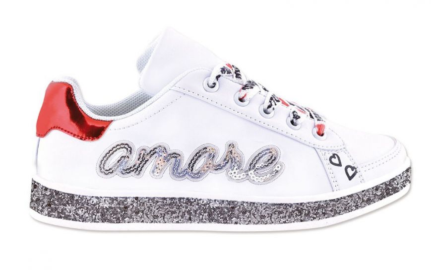 Zapatilla Cuerina Con Cordon Rocker