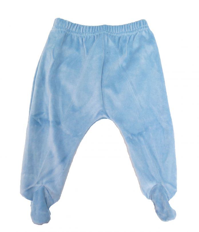 Medio Osito Plush con Pie con Bordado en la Cola