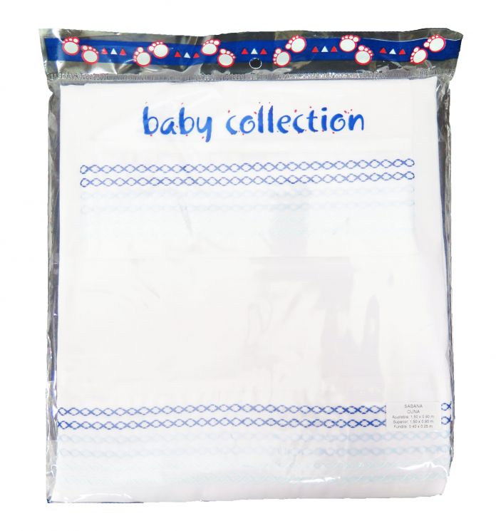 Sabana Cuna Premium Punto Smock